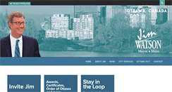 Desktop Screenshot of jimwatsonottawa.ca